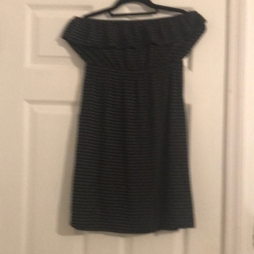 Striped tube or swim cover up dress